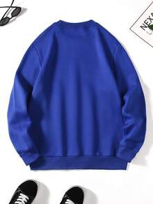 Áo nỉ Nam Lễ Các Thánh Giải trí - Xanh đậm - Xem 2