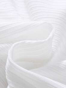 SHEIN 女大童3入組素色木耳邊條紋針織T恤 - 彩色 - 查看 7