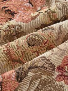 SHEIN MOD Floral Print Lace-Up Shoulders Summer Cami Dress Without Blouse - Multicolor - View 5