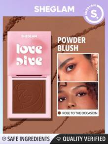 SHEGLAM Love Dive 柔情蜜粉腮紅 - Rose To The Occasion - 查看 1