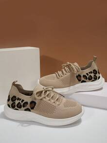 Ladies' Sports Shoes - Apricot - View 2