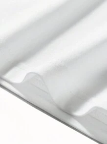 Men Spider Print Drop Shoulder Tee, For Halloween - White - View 5