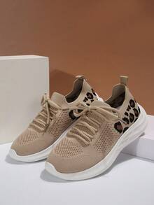 Ladies' Sports Shoes - Apricot - View 4
