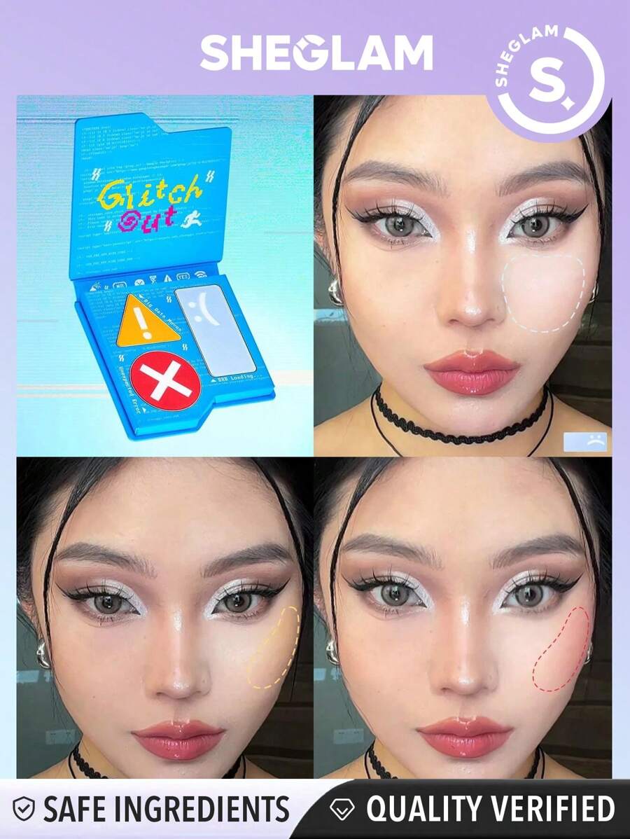 SHEGLAM Re-Boot Blush Palette - Multicolor - View 1