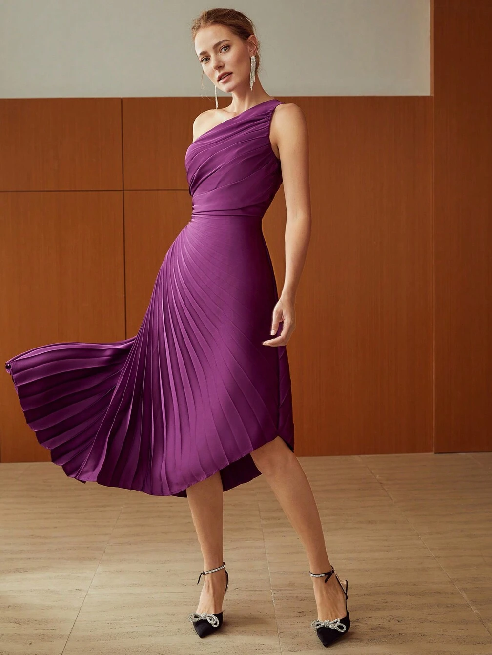 wedding guest dress one shoulder One Shoulder Wedding Guest Dresses: Styles & Tips
