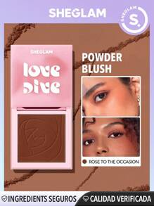 Colorete en Polvo Love Dive Tender Heart SHEGLAM - Rose To The Occasion - Ver 1