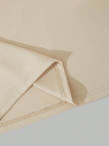 Manfinity EMRG Nam Bản in hình khẩu hiệu & con bướm Áo thun - Màu be - Xem 5