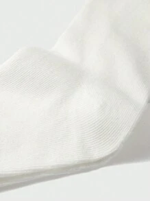 SHEIN White Single/double Pack Children's Tights - White - View 5