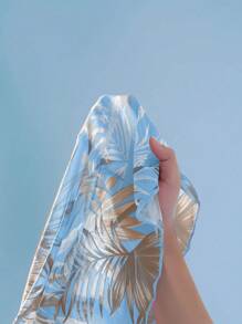 熱帶圖案腰部抽繩罩衫 - 彩色 - 查看 6