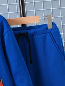 SHEIN Bộ Con Trai - Màu xanh lam - Xem 12