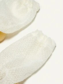 Bebé Calcetines deportivos de moda con Divertido con diseño de animal anti deslizante con zapato - Amarillo - Ver 3
