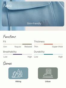 Gameset SHEIN Sport 1入組拉鍊前帶蓋口袋一入組式背帶褲