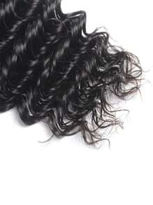 3pz fasci di onde profonde estensioni dei capelli umani vergini neri naturali estensioni dei capelli estensioni dei capelli umani alta qualità a buon mercato 30 pollici