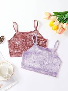 Tween Girl 2pcs Bow Front Underwear - Multicolor - View 2