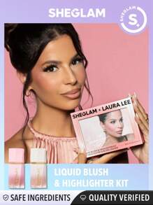 SHEGLAM X LAURA LEE Liquid Blush & Highlighter Kit - Multicolor - View 2