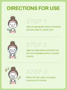 SlowSunday 芦荟去角质凝胶，去角质凝胶，面部清洁去死皮凝胶，蕴含92%天然芦荟，情人节礼物，斋月礼物，斋月聚会及礼品，派对理想之选 - 白色 - 查看 5