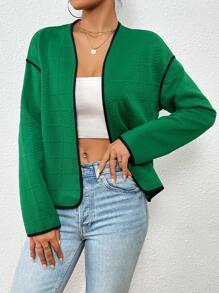 SHEIN Essnce 女士夾克 - 綠色 - 查看 1