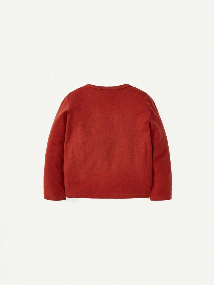 Baby Boy 2pcs Striped Print Patched Pocket Tee