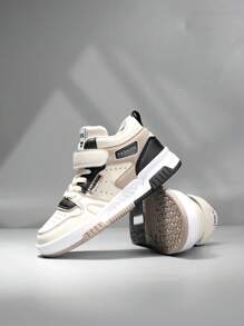 New Versatile Breathable Children Campus Non-Slip Wear-Resistant Hook And Loop Sports Shoes