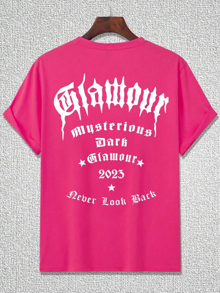 Manfinity EMRG Men Slogan Graphic Tee - Red - View 1