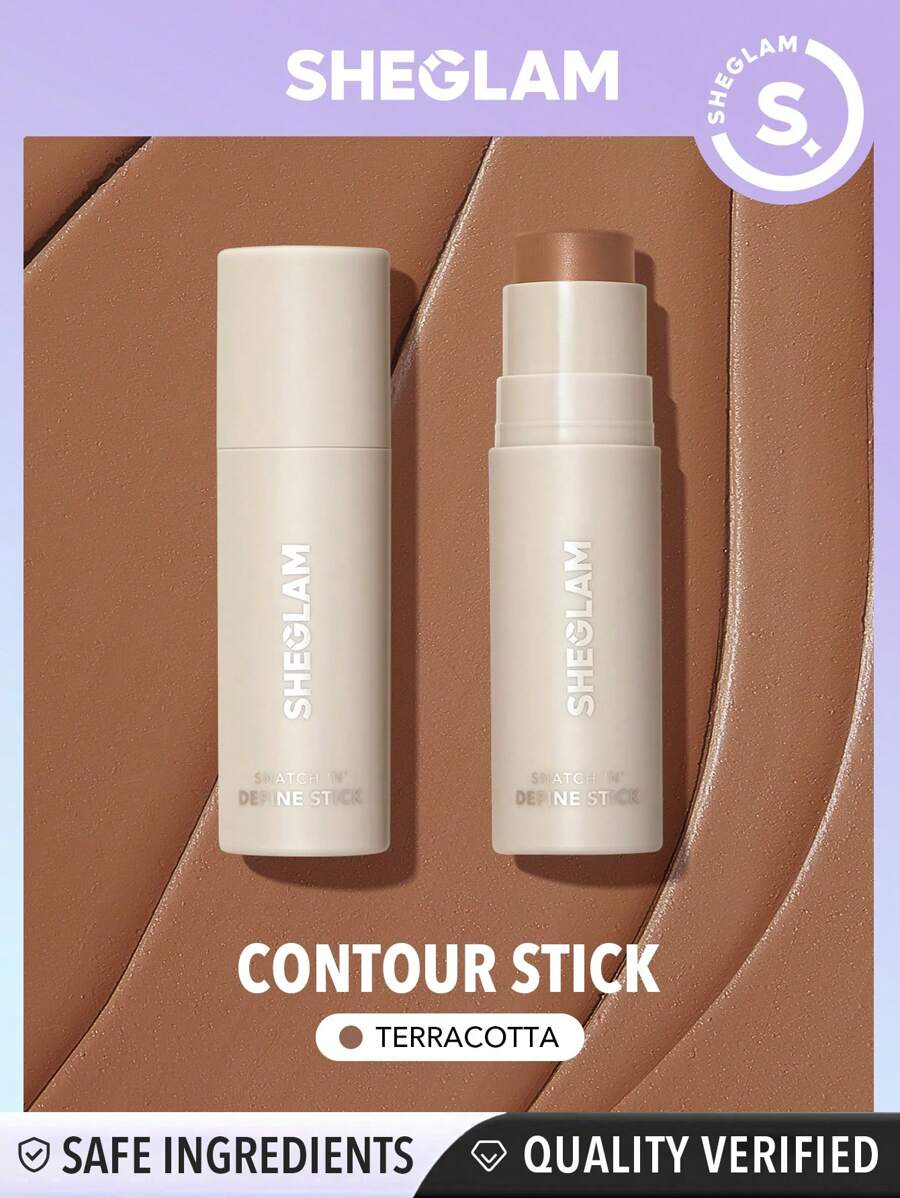 SHEGLAM Bâton De Contour Crème Terracotta Snatch 'n' Define, Longue