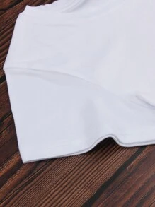 SHEIN LUNE In Mặt trăng Áo thun - trắng - Xem 6