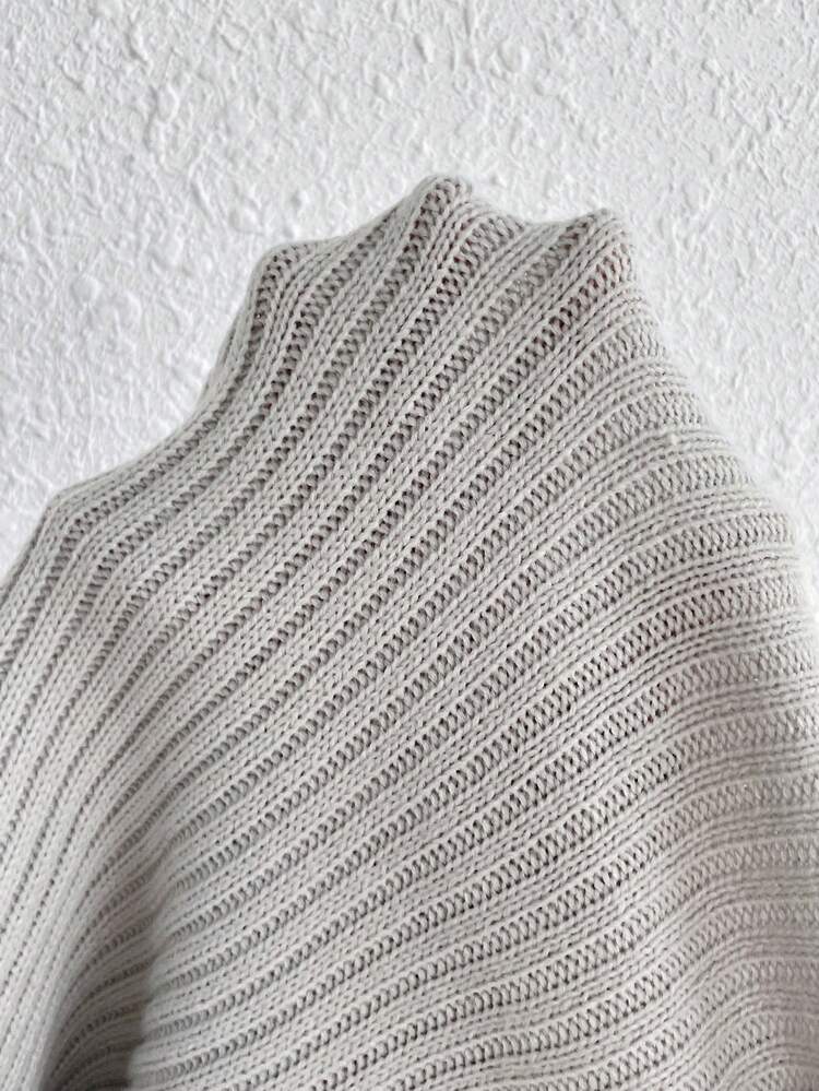 Ribbed Knit Sweater Dress