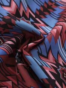 SHEIN 男嬰滿版印花前紐扣襯衫 - 彩色 - 查看 6