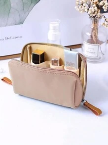 口红收纳化妆包，小号便携式化妆包，大容量旅行化妆品收纳袋，粉色房间装饰家居卧室浴室客厅书桌装饰旅行用品婚礼家居装饰生日蘑菇新年配饰送给爸爸妈妈最好的朋友老师男士的礼物有趣的礼物收纳珠宝收纳盒浴室套装收纳盒收纳盒和收纳箱香水收纳化妆包礼品收纳盒浴室收纳架和架子收纳化妆品收纳盒化妆盒 - 卡其色 - 查看 7