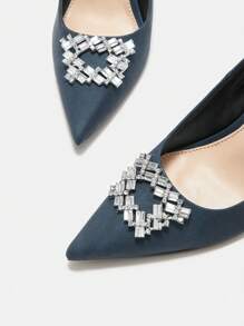 Women's Fashion Pointed Toe High Heel Pumps For Spring, Summer, And Autumn - Blue - View 9