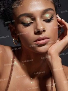 SHEGLAM Sombra De Ojos En Gel Con Purpurina Invisible Jelly Shadow-Moonlight Stroll, Color De Moda, Acabado De Alto Brillo, PigmentacióN Uniforme, Sombra De Ojos Brillante, Fiesta De Invierno, Navidad, Brillos Marca Belleza Maquillaje Maquullaje CosméTica Para Mujeres NiñAs Perfecto Para Invierno Primavera Ideal Para Y2K Elegante Moda Adecuado Para CumpleañOs Regalo Fiesta Listo Mejor Color - Moonlight Stroll - Ver 5