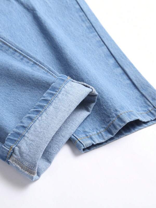 Men Cotton Ripped Jeans SHEIN USA