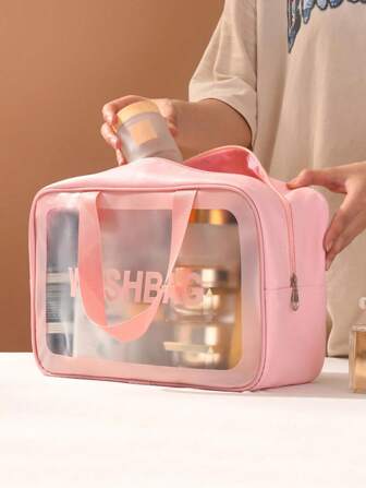 Waterproof Large Capacity Cosmetic Bag, 1Pc Pu Transparent Toiletry Bag Makeup Organizer For Travel Bag, Room Decor, Bags, Makeup Bag, Vanity, Travel, Make Up Bag, Travel Essentials, Organizer, Storage, Travel Essential, Makeup Organizer, Makeup Bags, Toiletry Bag, Desk Organiser, Cosmetic Bag, Makeup Pouch, Make Up Organizer, Vanity Accessories, Make Up Pouch, Makeup Bags,Cosmetic Bag,Makeup Organiser,Travel,Makeup Pouch,Bag,Vanity,Make Up Pouch,Travel Essentials,Pouch Bag,Travel Essential,Vanity Accessories,Small Makeup Bag,Makeup Pouch,Cosmetic Bag,Travel Essential,Large Capacity,Large Makeup Bag,Christmas Gifts,Pouch,Travel,Gifts For Women,Women's Necessaire,Travel Essential,Pouch,Clutch / Small Handbag,Necessaire,Makeup Organizer,Makeup Organize,Pouch,Brush Holder,Mini Pouch,Large Capacity Pouch,Gifts For Women,Christmas Gifts,Gift Ideas For Women