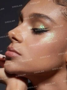 SHEGLAM Sombra De Ojos En Gel Con Purpurina Invisible Jelly Shadow-Moonlight Stroll, Color De Moda, Acabado De Alto Brillo, PigmentacióN Uniforme, Sombra De Ojos Brillante, Fiesta De Invierno, Navidad, Brillos Marca Belleza Maquillaje Maquullaje CosméTica Para Mujeres NiñAs Perfecto Para Invierno Primavera Ideal Para Y2K Elegante Moda Adecuado Para CumpleañOs Regalo Fiesta Listo Mejor Color - Moonlight Stroll - Ver 4