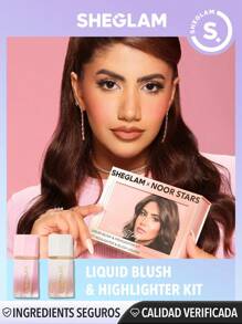 SHEGLAM Colorete líquido estrellas & Iluminador - Multicolor - Ver 2