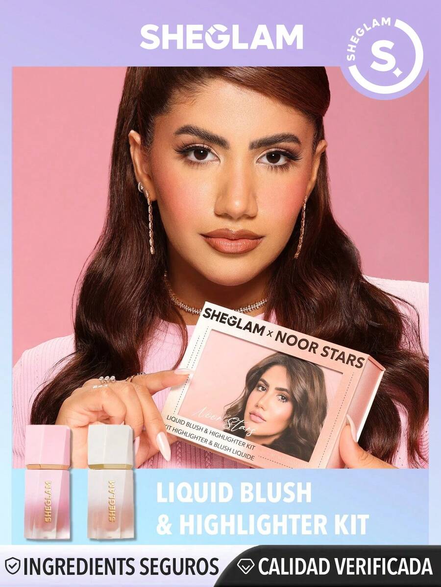 SHEGLAM Colorete líquido estrellas & Iluminador