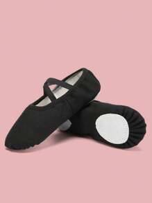 Ballet Dance Shoes For Girls Soft Sole Ballet Flats Dance Slippers