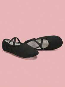 Ballet Dance Shoes For Girls Soft Sole Ballet Flats Dance Slippers