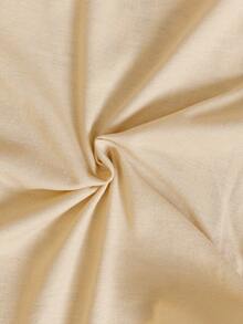 Baby Girl Letter Graphic Bodysuit - Khaki - View 8