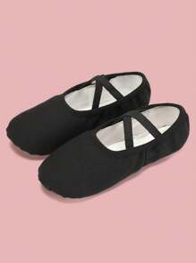 Ballet Dance Shoes For Girls Soft Sole Ballet Flats Dance Slippers