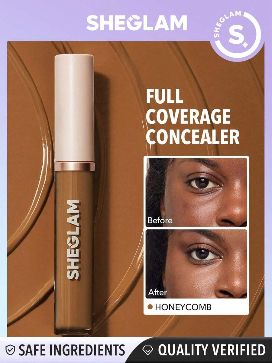 SHEGLAM Newly Reformulated - 12-Hr corrector de cobertura total - Honeycomb - Honeycomb - Ver 1