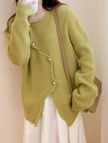 Cárdigans de Mujer - Verde - Ver 3
