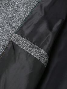 Manfinity Mode Men 1pc Lapel Collar Single Breasted Blazer - Grey - View 4