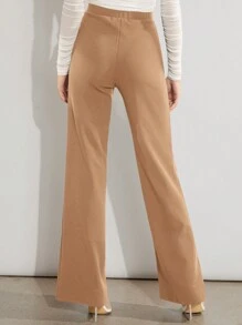 Firerie Solid High Waist Wide Leg Pants