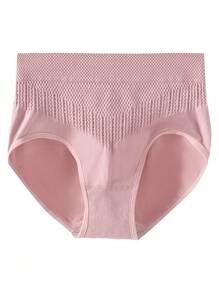 Shein Underwear&Sleepwear Basics 3 piezas Calzoncillos unicolor tejido de canalé