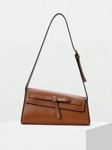 MOTF PREMIUM ASYMMETRIC BAG - Brown - View 2