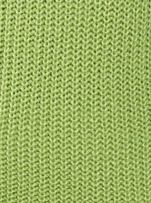 EMERY ROSE Turtleneck Drop Shoulder Sweater Dress Without Belt Fall Winter Cloth For Women - Green - View 4