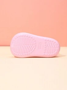 Girls Simple And Durable Rain Boots, Pink - Pink - View 6