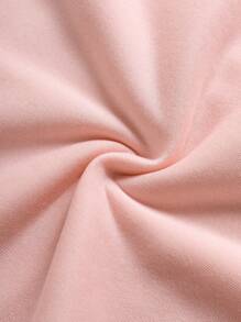 INAWLY Áo nỉ giữ nhiệt in hình Giáng sinh, áo nỉ chui đầu mùa thu. - Hồng - Xem 4