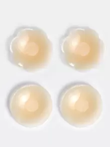 2pairs Self Adhesive Silicone Nipple Cover Boob Pads